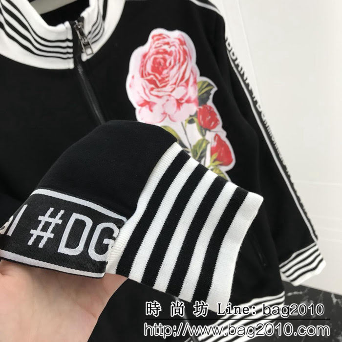 DＧ杜嘉班納 專櫃同步發售 螺紋織帶花卉 情侶款 套裝 ydi1017